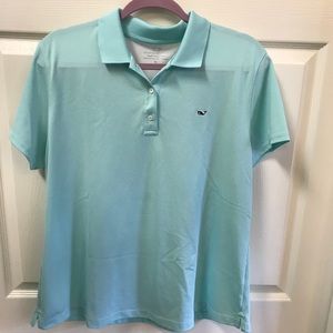 Vineyard Vines light blue polo NEW XL
